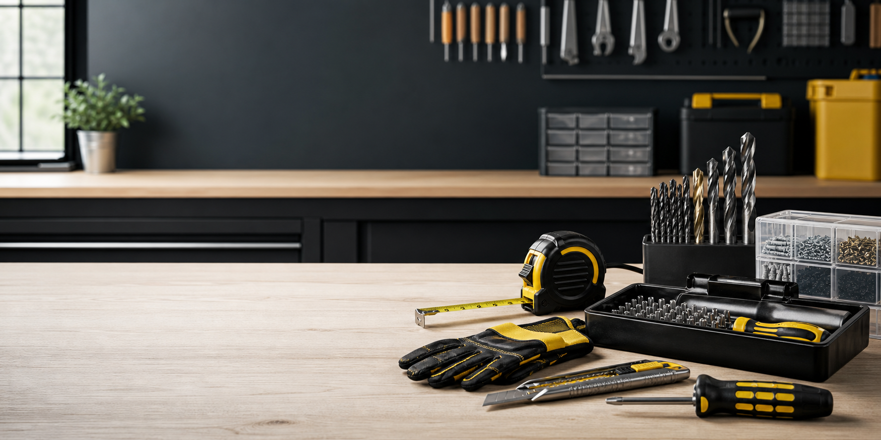 HIP Toolbox workbench with tools and accessories